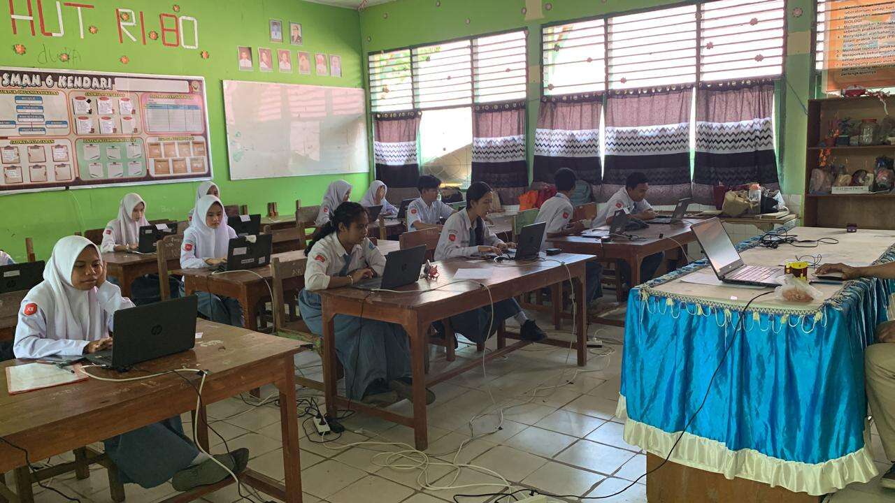 Kegiatan Pelaksanaan Tes Kemampuan Akademik (TKA)